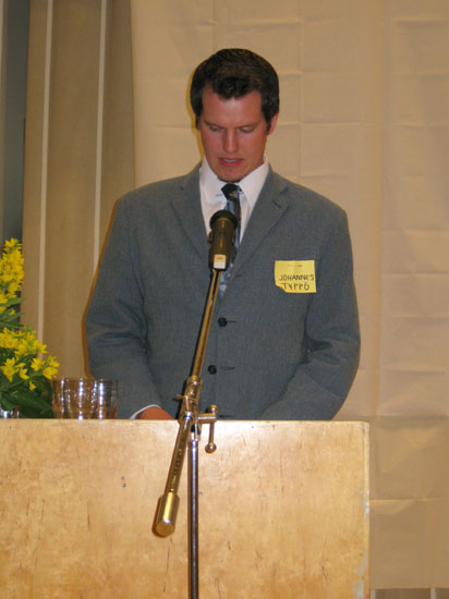 Tervetulosanat Johannes Typpö